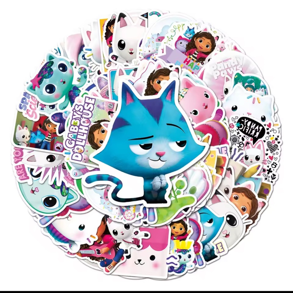 Gabby’s dollhouse stickers